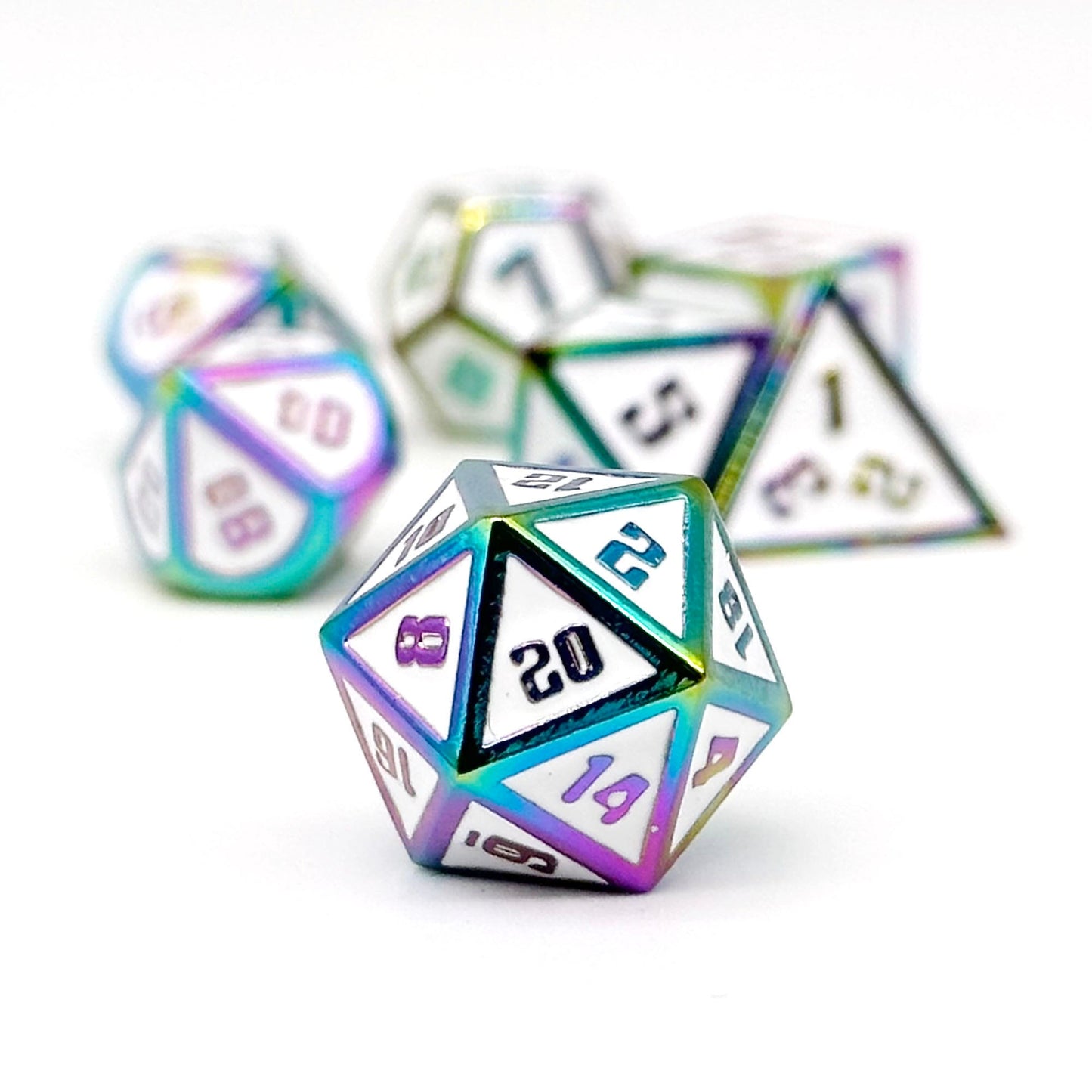Gravestones Soul Harvest Dice Set | Metal Dice