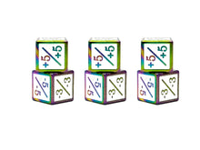 White +1/+1 MTG Counter Dice Set (6pc)