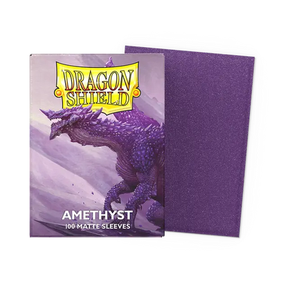 Matte Purple Card Sleeves Dragon Shield