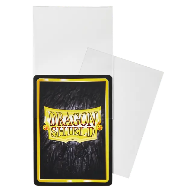 Clear Inner Card Sleeves Dragon Shield Back