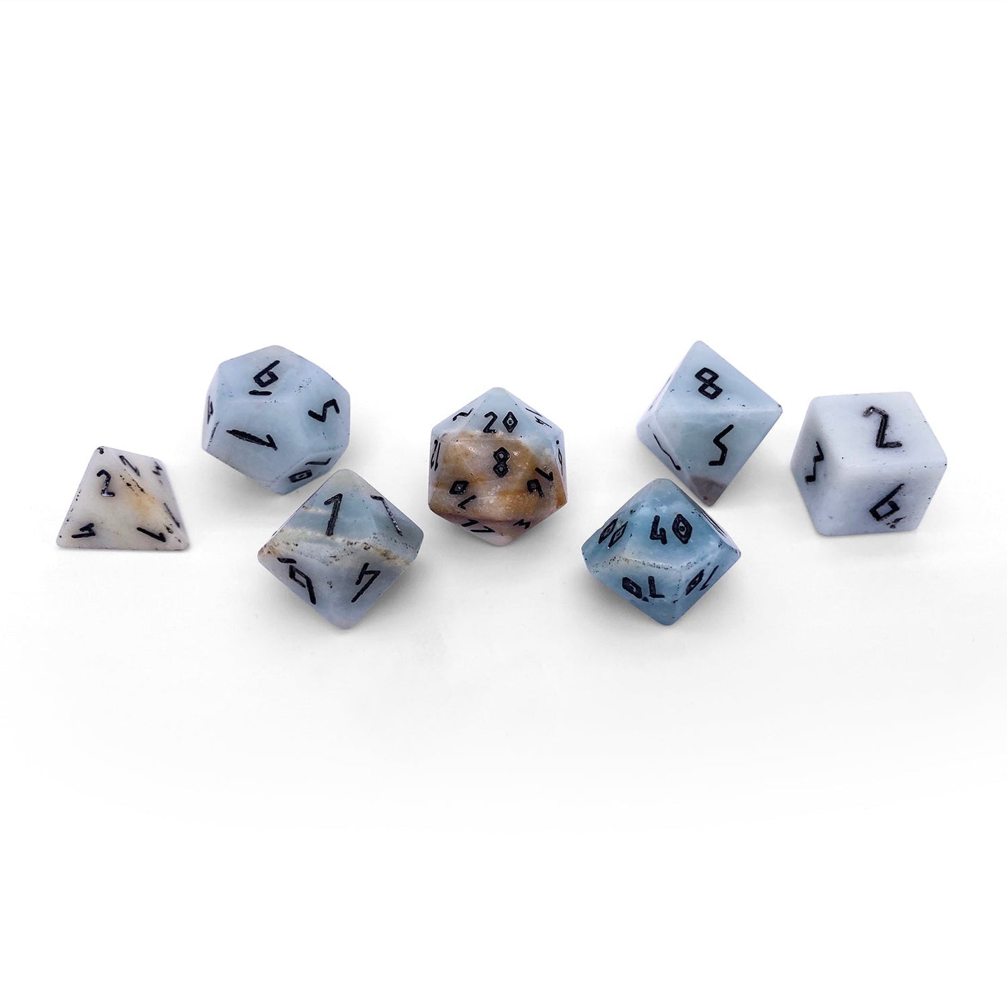 Amazonite Dice Set | Gemstone Dice