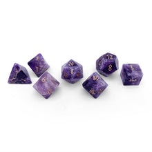 Amethyst Dice Set | Gemstone Dice