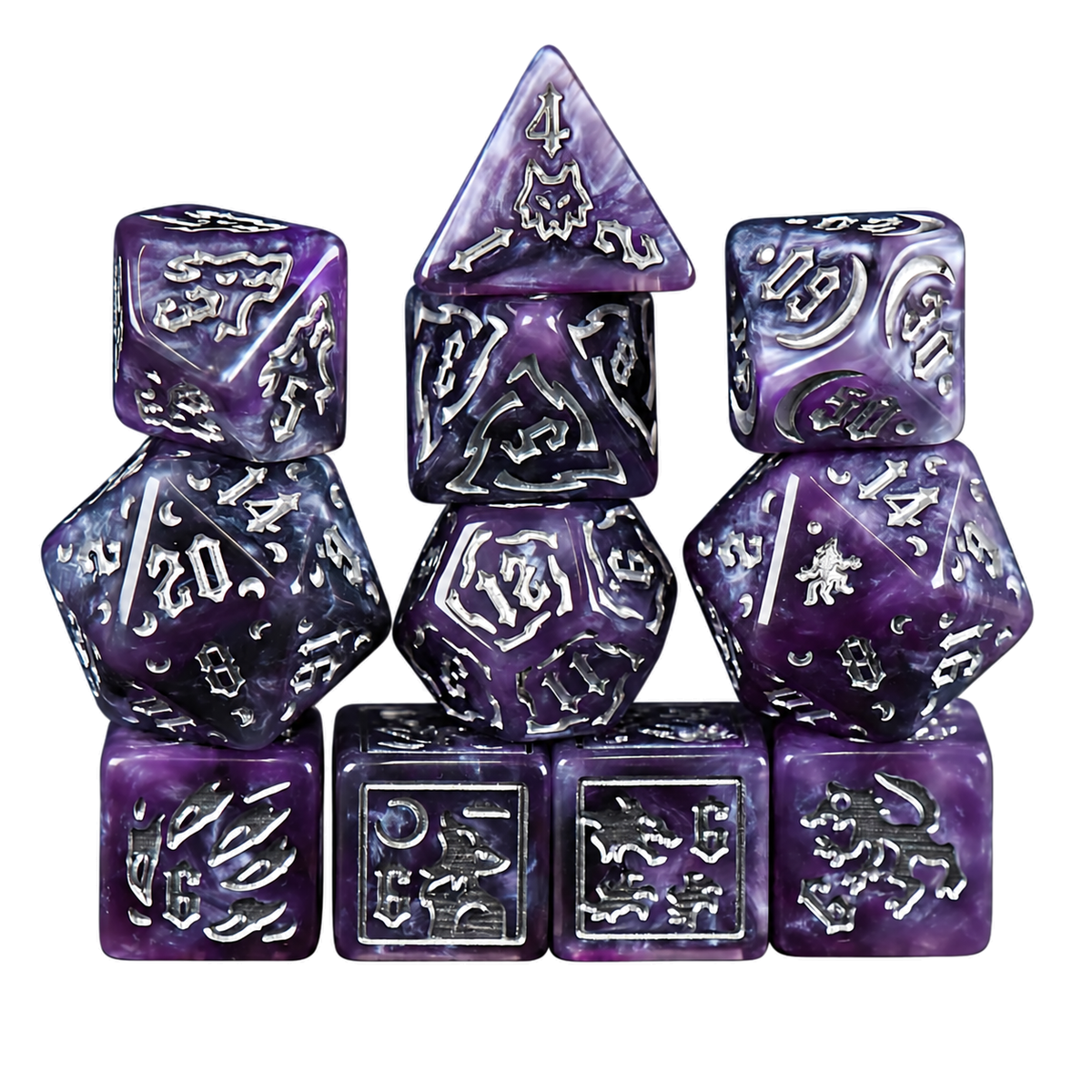 Big Bad Werewolf Dice Set