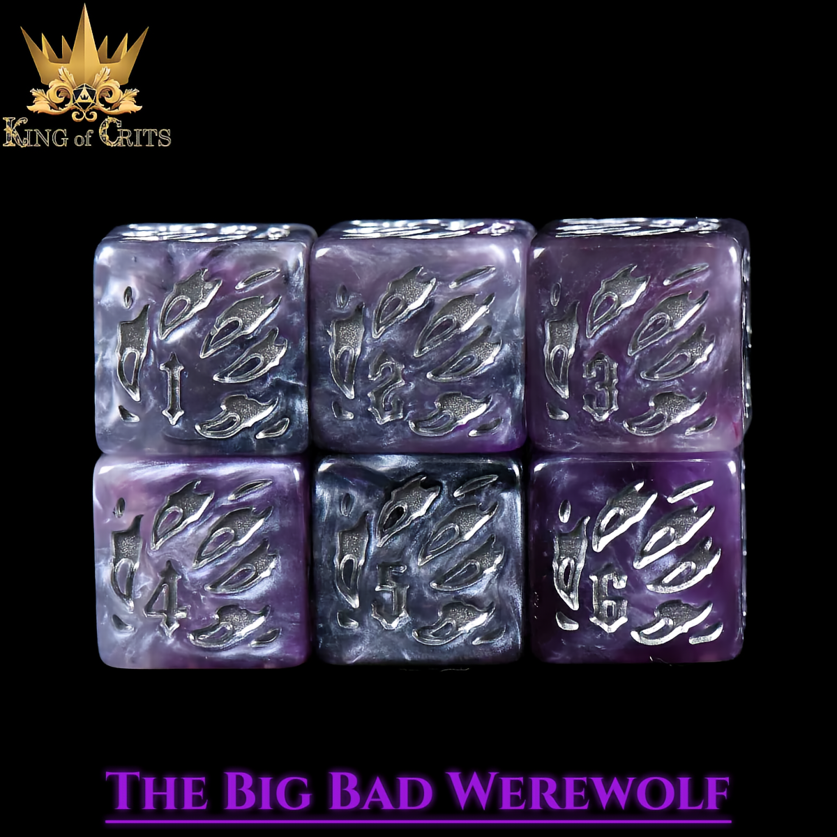 Big Bad Werewolf - 11-Piece Dice Set