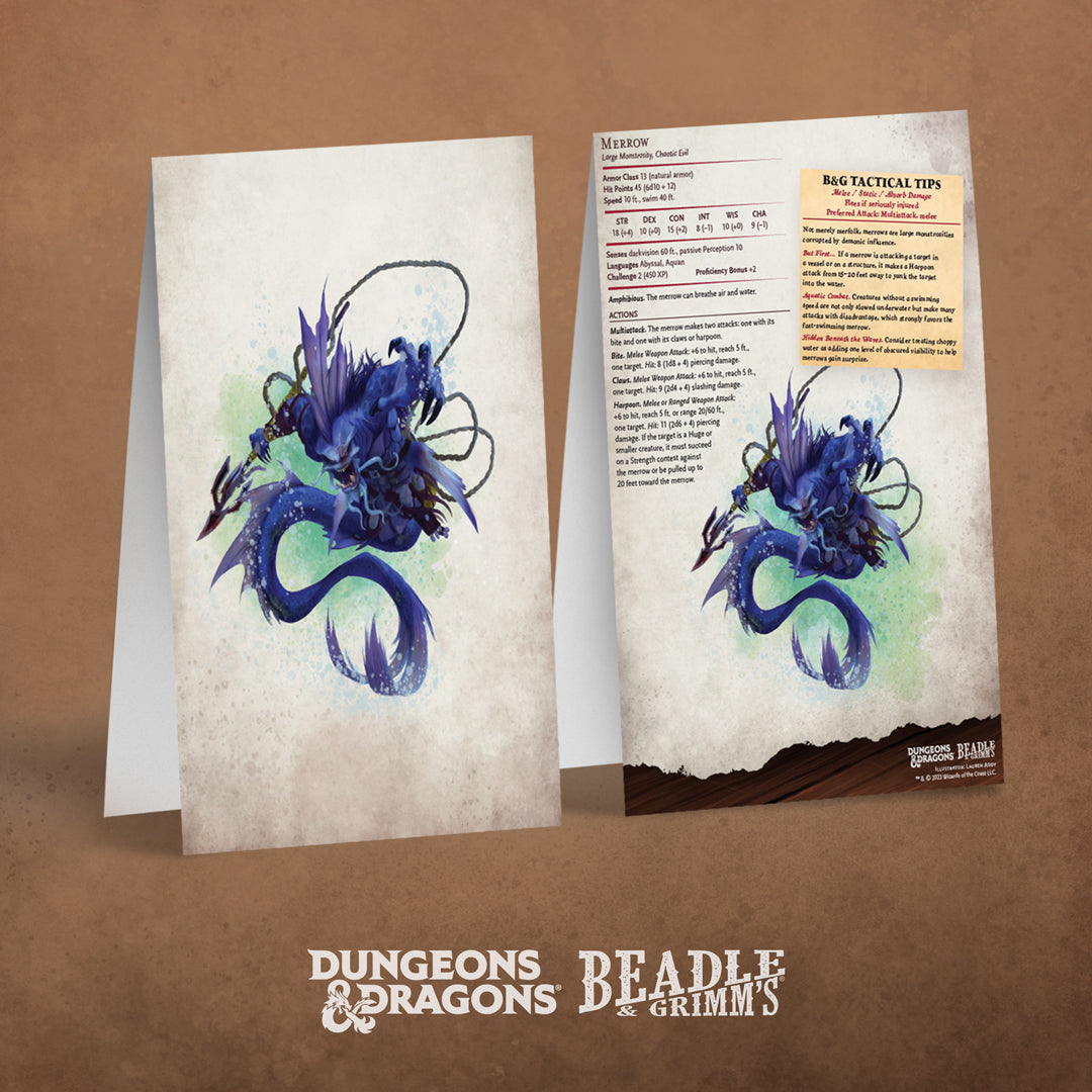 DnD Encounter Cards (Pack 1) | Challenge Rating 0–6