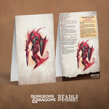 DnD Encounter Cards (Pack 2) | Challenge Rating 0–6