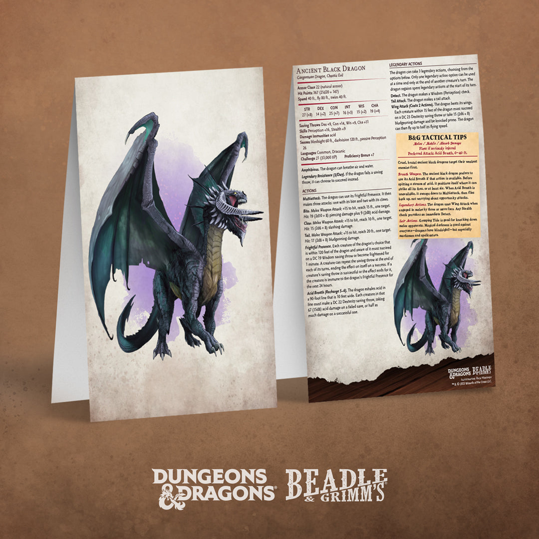DnD Encounter Cards (Pack 2) | Challenge Rating 7+
