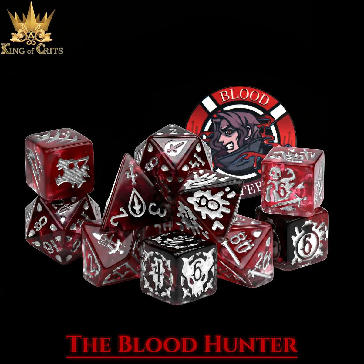 Blood Hunter - 11-Piece Dice Set