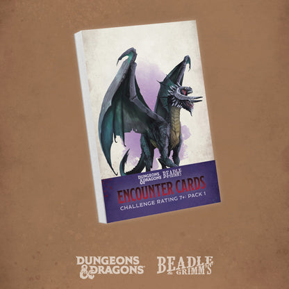 DnD Encounter Cards (Pack 1) | Challenge Rating 7+