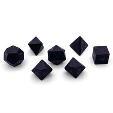 Black Obsidian Dice Set | Gemstone Dice