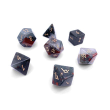 Bloodstone Dice Set | Gemstone Dice