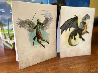 DnD Encounter Cards (Pack 1) | Challenge Rating 7+