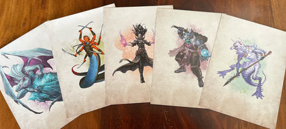 DnD Encounter Cards (Pack 1) | Challenge Rating 7+