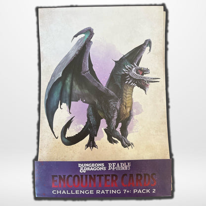 DnD Encounter Cards (Pack 2) | Challenge Rating 7+