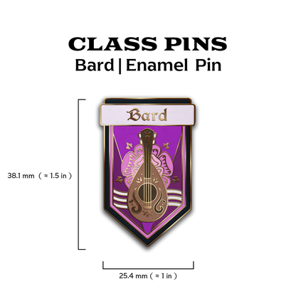 Class Pin | Bard Enamel Pin