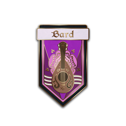 Class Pin | Bard Enamel Pin