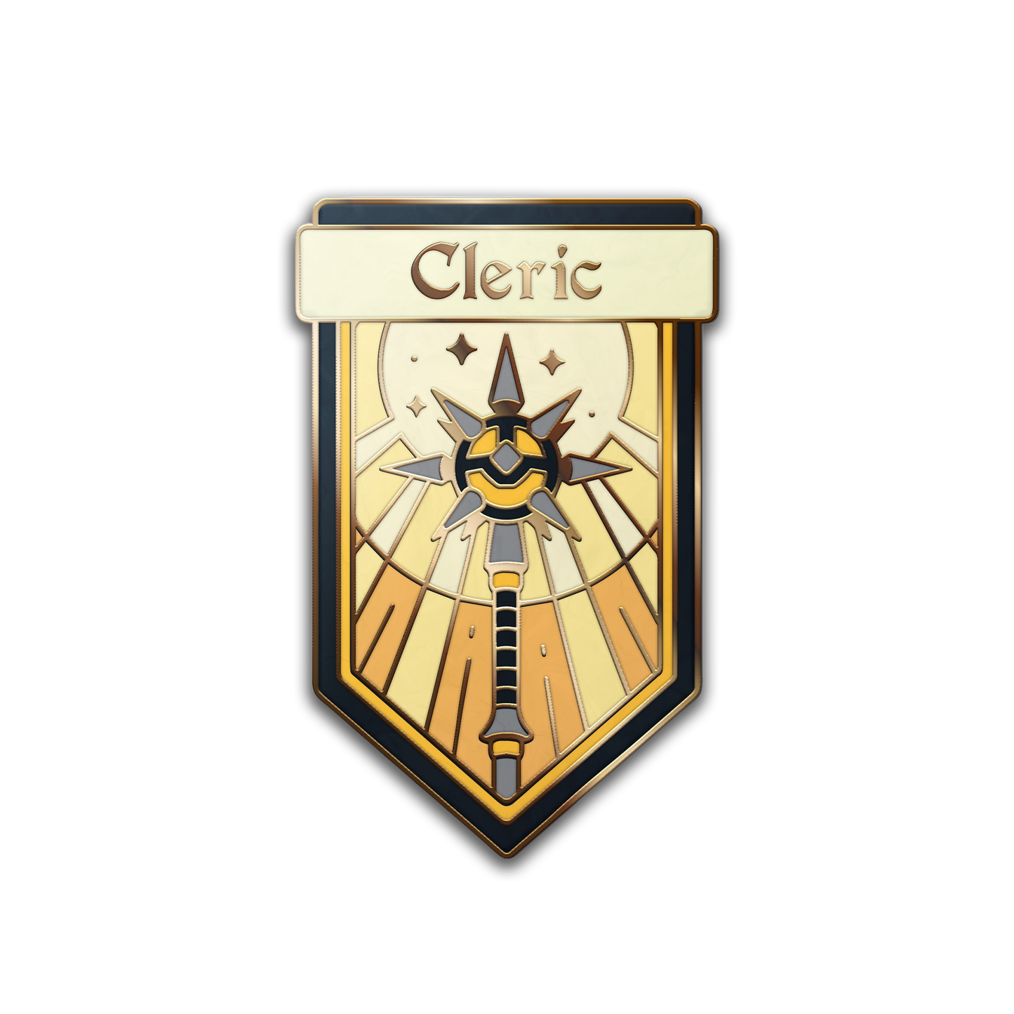 Class Pin | Cleric Enamel Pin