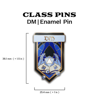 Class Pin | DM Enamel Pin
