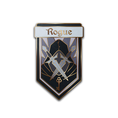 Class Pin | Rogue Enamel Pin