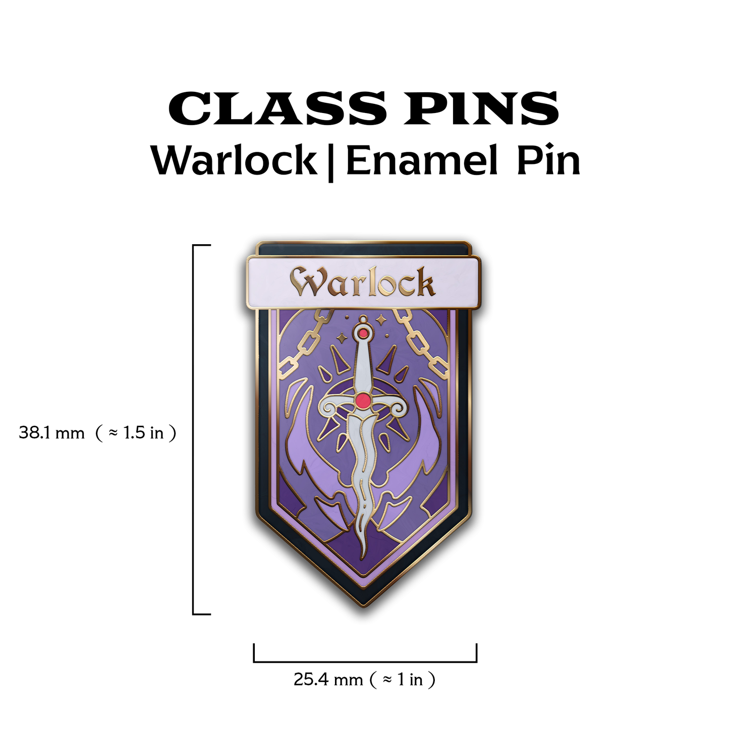 Class Pin | Warlock Enamel Pin