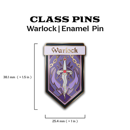Class Pin | Warlock Enamel Pin