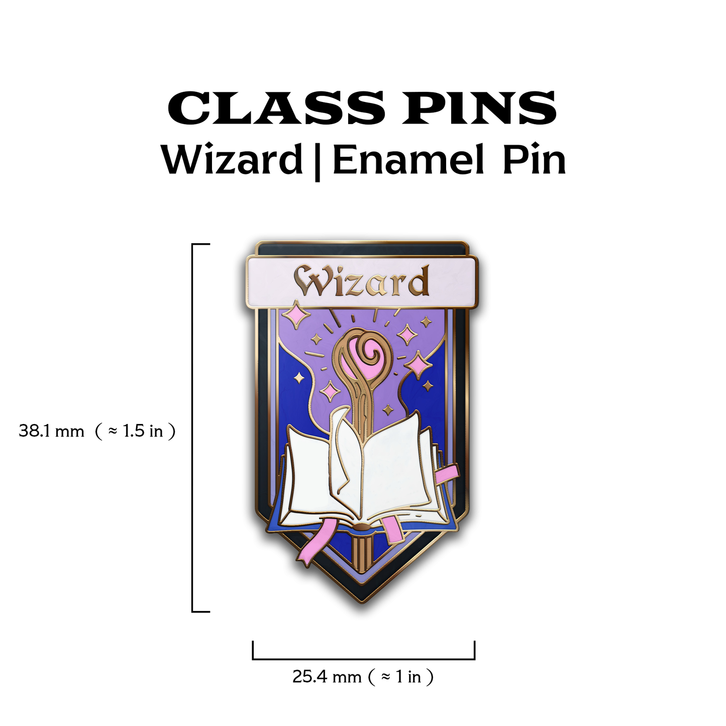 Class Pin | Wizard Enamel Pin