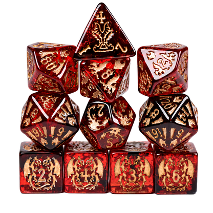 Draconic Descent Dice Set