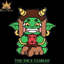 Dice Goblin (Enamel Pin)