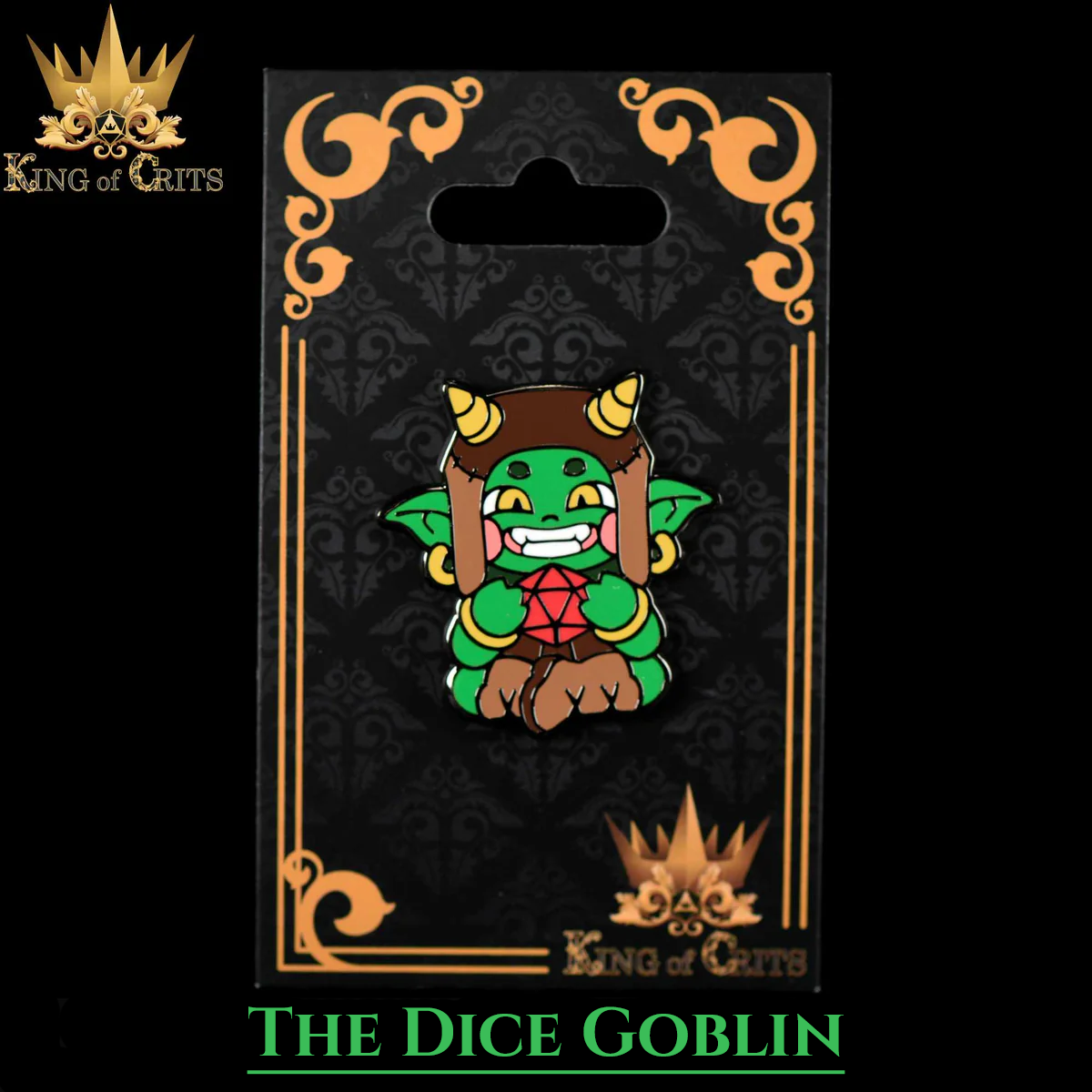 Dice Goblin (Enamel Pin)