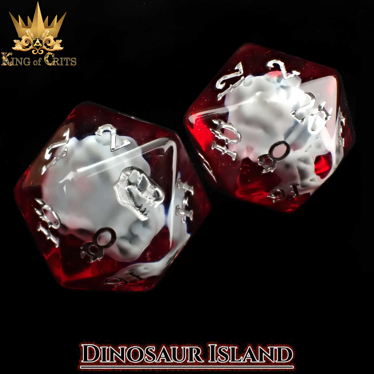 Dinosaur Island - 11 Dice Set