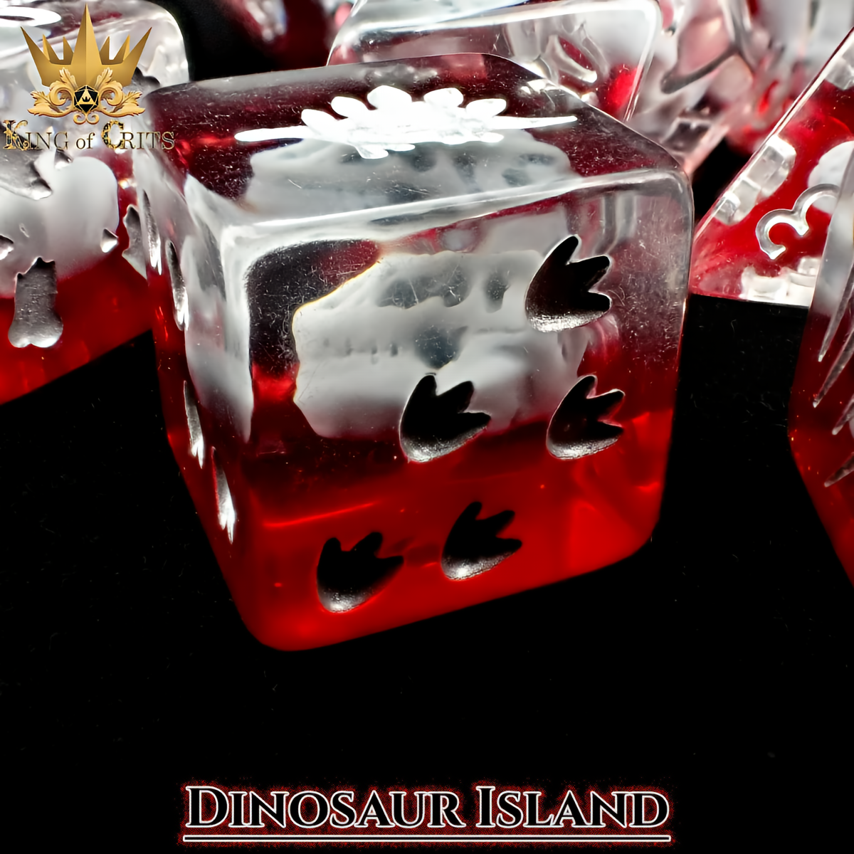 Dinosaur Island - 11 Dice Set