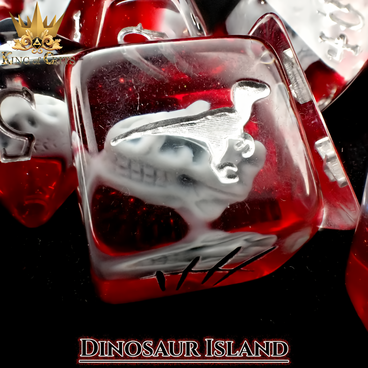 Dinosaur Island - 11 Dice Set