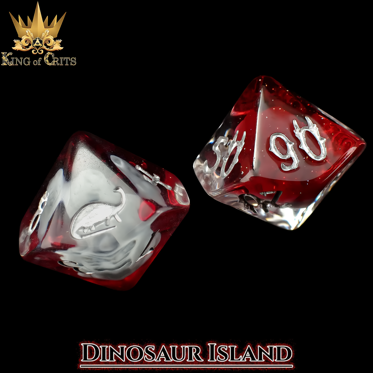 Dinosaur Island - 11 Dice Set