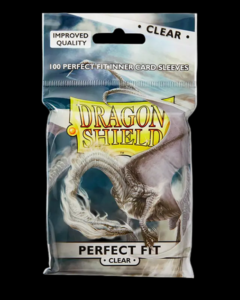 Dragon Shield: Clear - Toploading Perfect Fit Sleeves