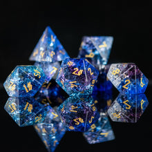 Cosmic Rift Glass Dice Set