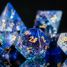 Cosmic Rift Glass Dice Set