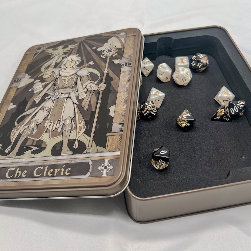 Cleric Dice Set | Epic Dice Set for DnD
