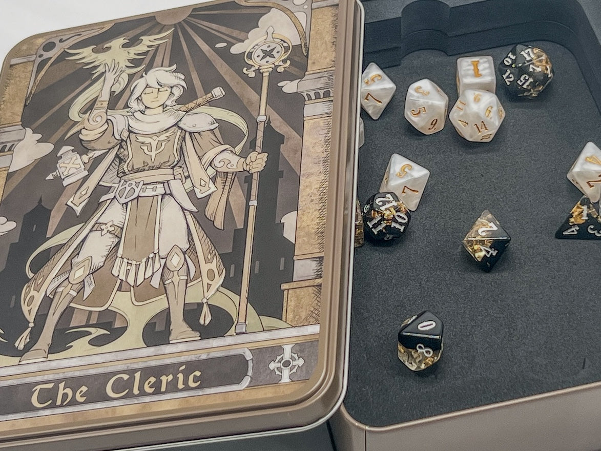 Cleric Dice Set | Epic Dice Set for DnD
