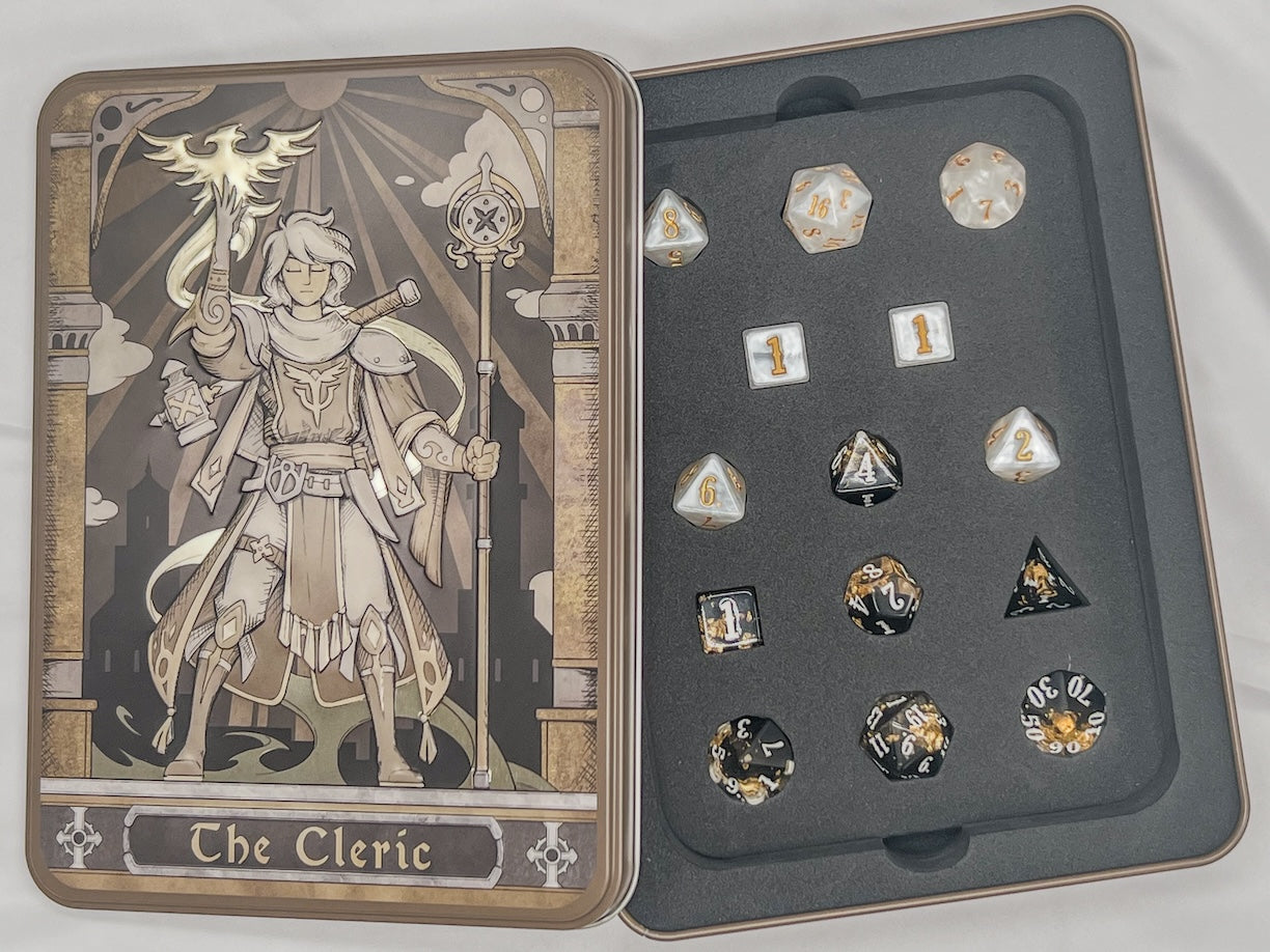 Cleric Dice Set | Epic Dice Set for DnD