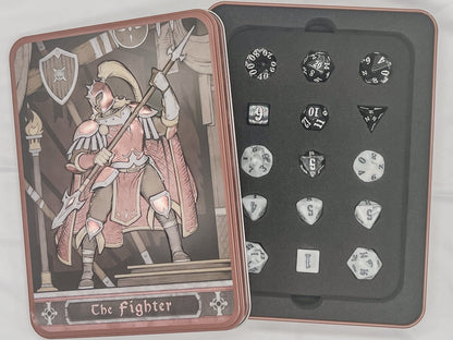 Fighter Dice Set | Epic Dice Set for DnD