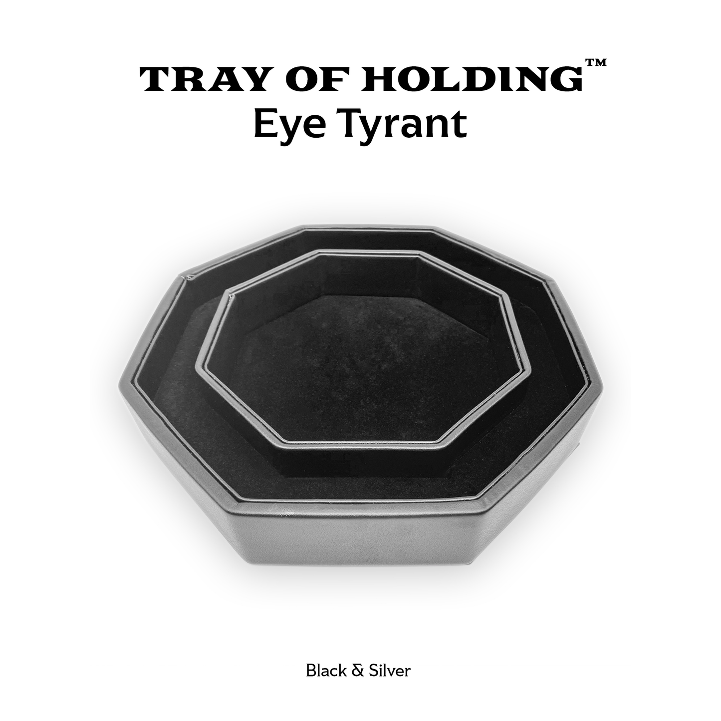 Silver Eye Tyrant Dice Tray | Tray of Holding™