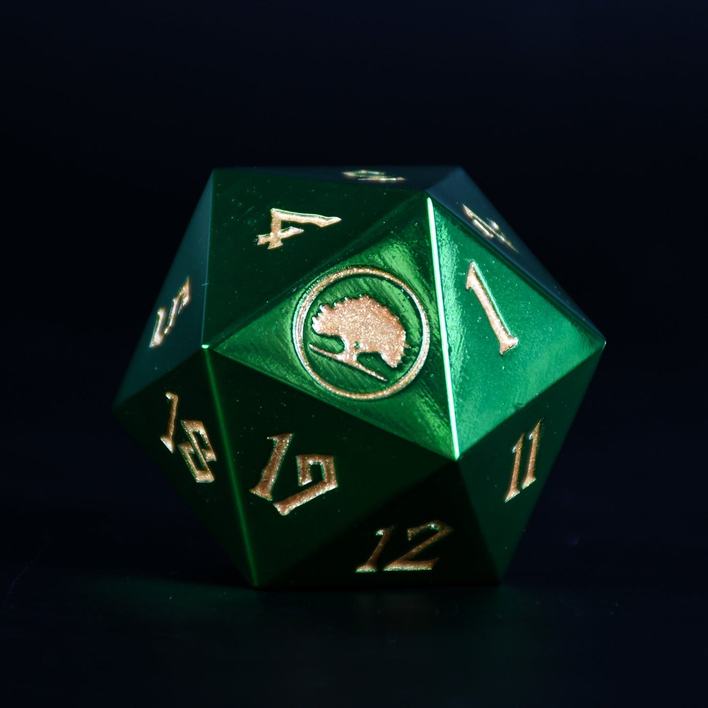 Forest Mana Spindown D20 | MTG Life Counter