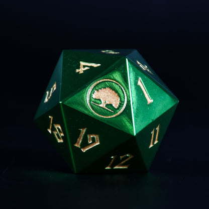 Forest Mana Spindown D20 | MTG Life Counter