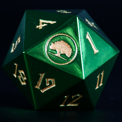 Forest Mana Spindown D20 | MTG Life Counter
