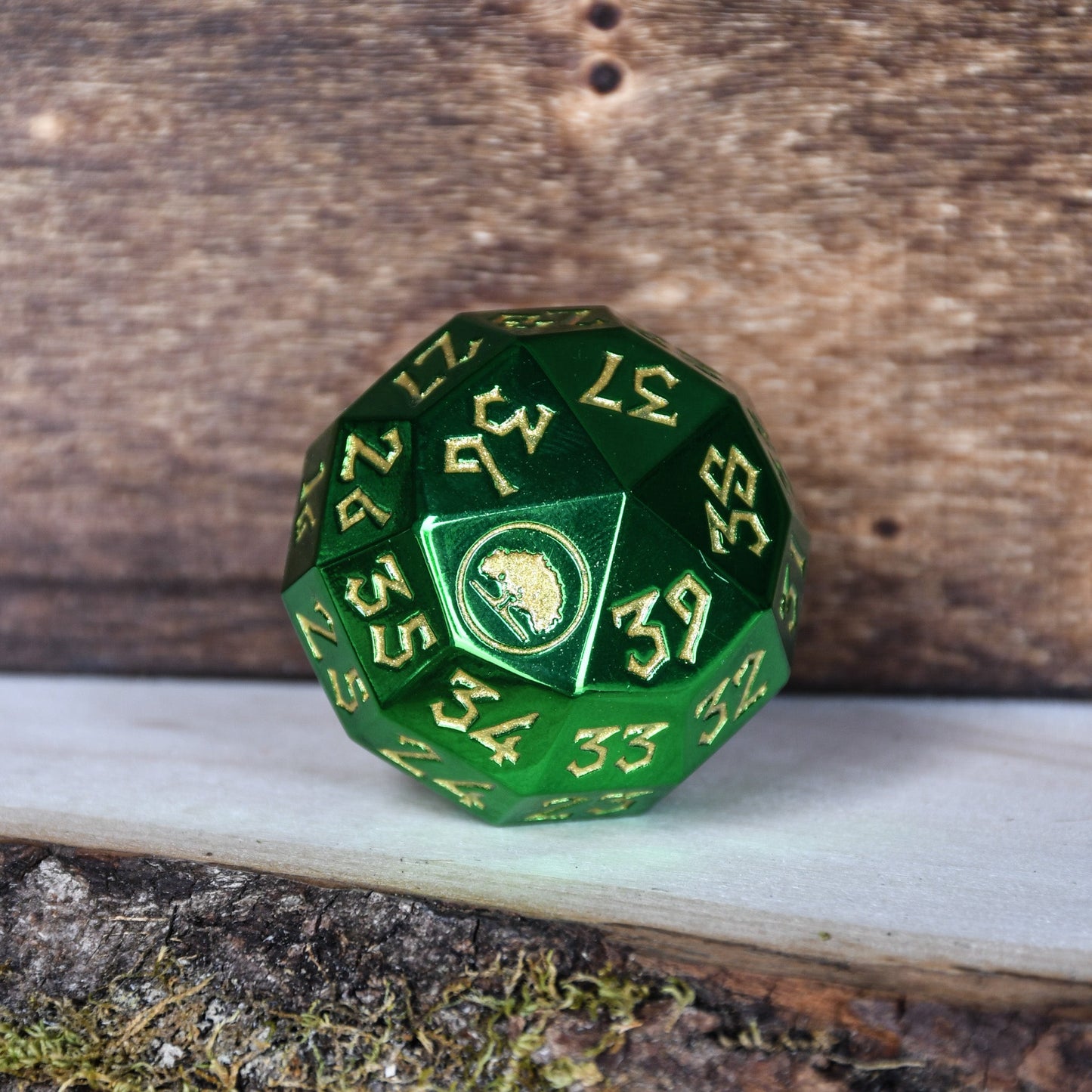 Forest Mana Spindown D40 | MTG Life Counter