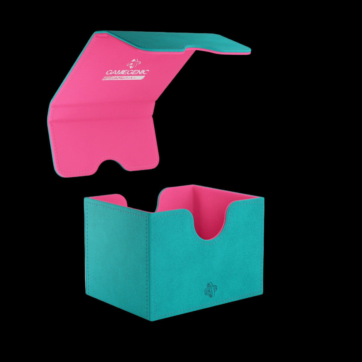 GameGenic: Sidekick 100+ XL Convertible Teal/Pink