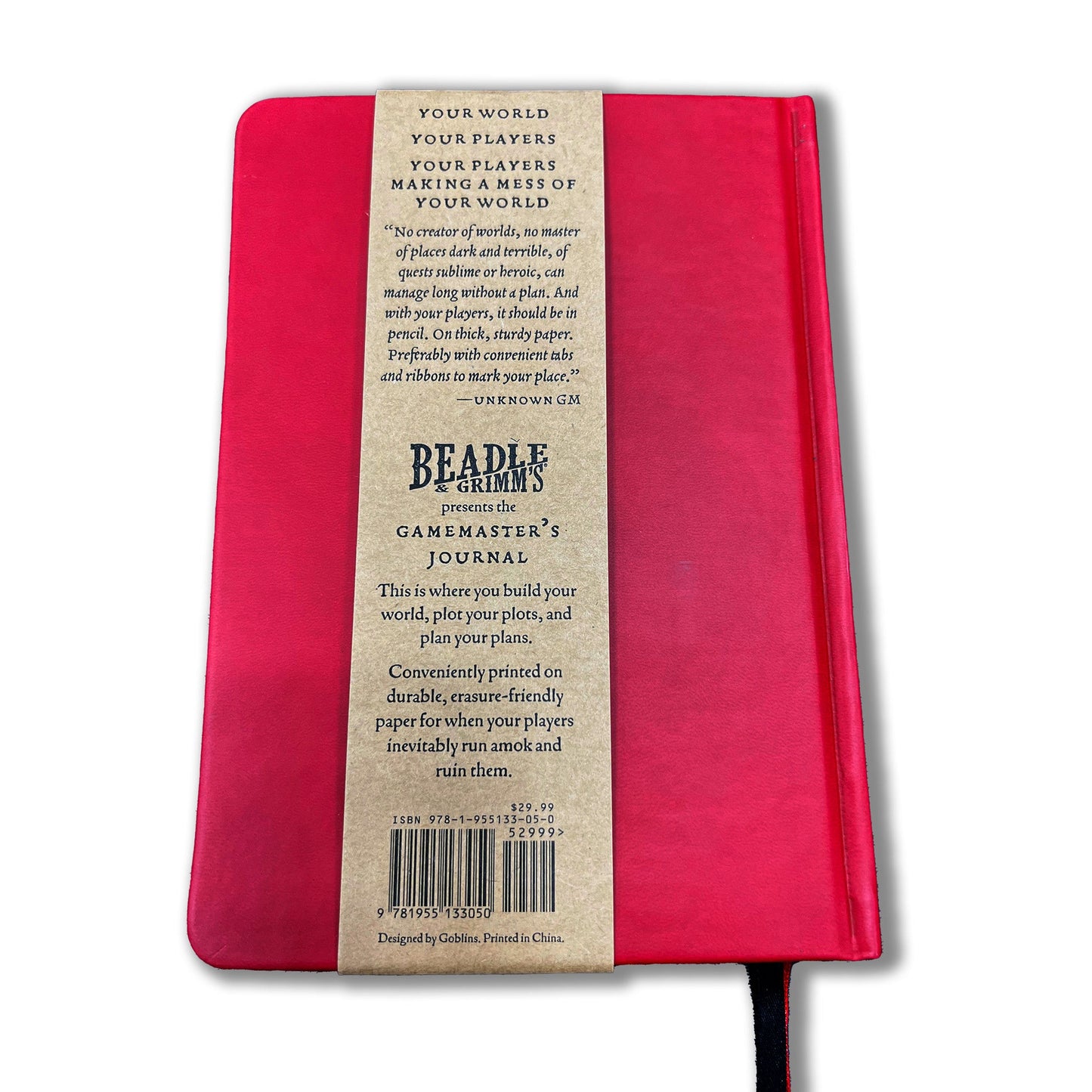 Game Master’s Journal for DnD | RPG Campaign Notebook