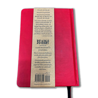 Game Master’s Journal for DnD | RPG Campaign Notebook