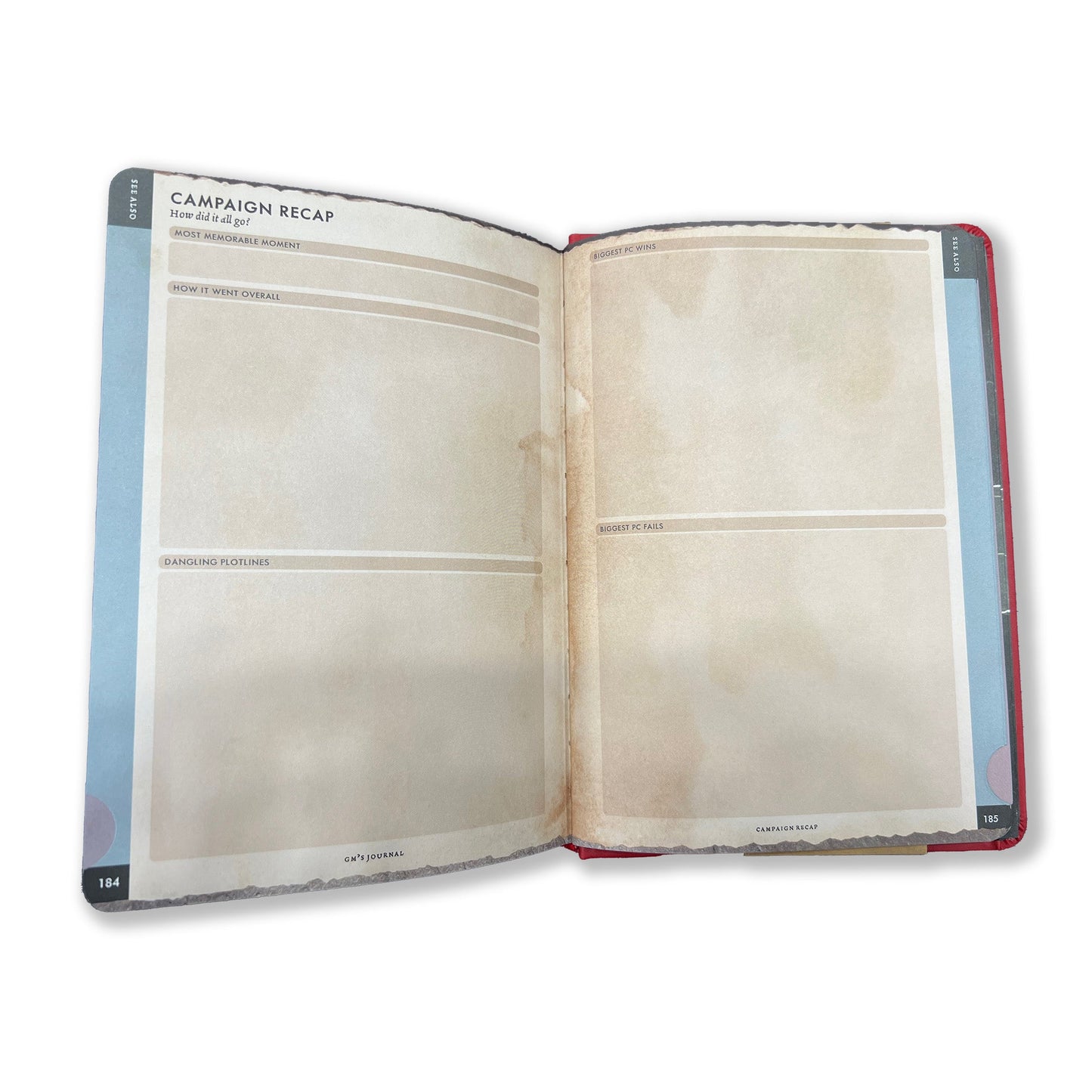 Game Master’s Journal for DnD | RPG Campaign Notebook