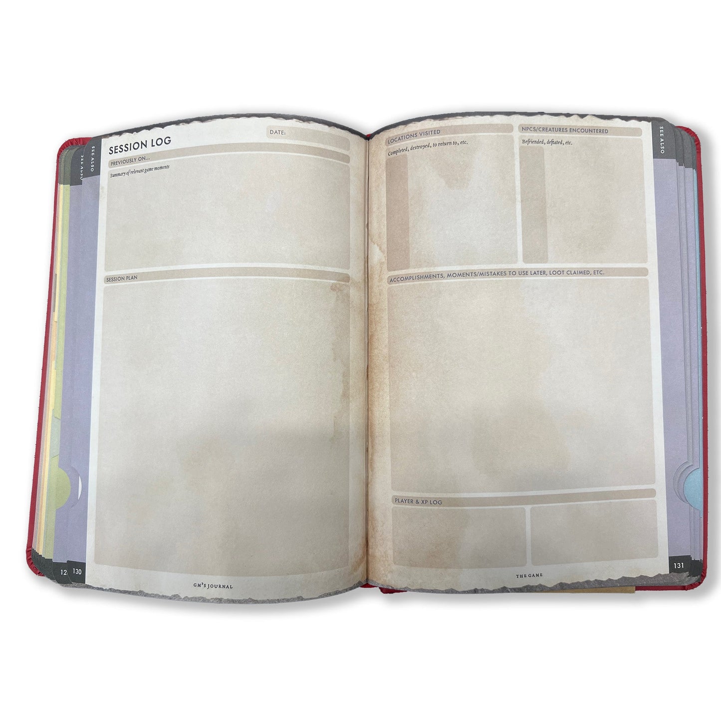 Game Master’s Journal for DnD | RPG Campaign Notebook